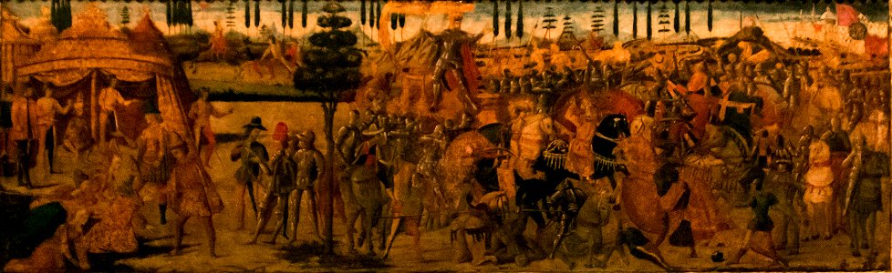 Lisboa-Museu Nacional de Arte Antiga-Batalha de Darius e Visita ao rei de Persa-20140917