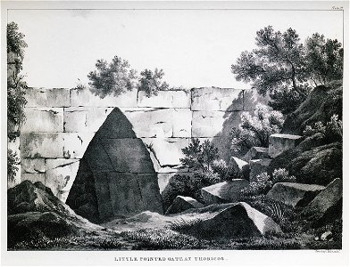 Little pointed gate at Thoricos - Dodwell Edward - 1834