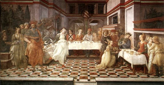 Lippi, banchetto di erode