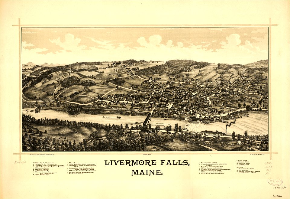 Livermore Falls, Maine. LOC 75693243