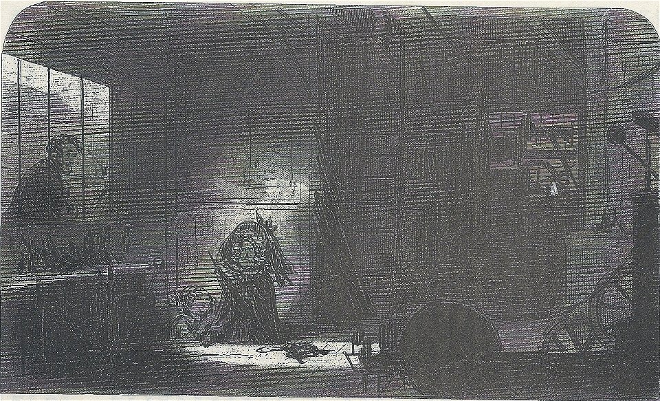 Little Dorrit, visitors at the works, by Phiz