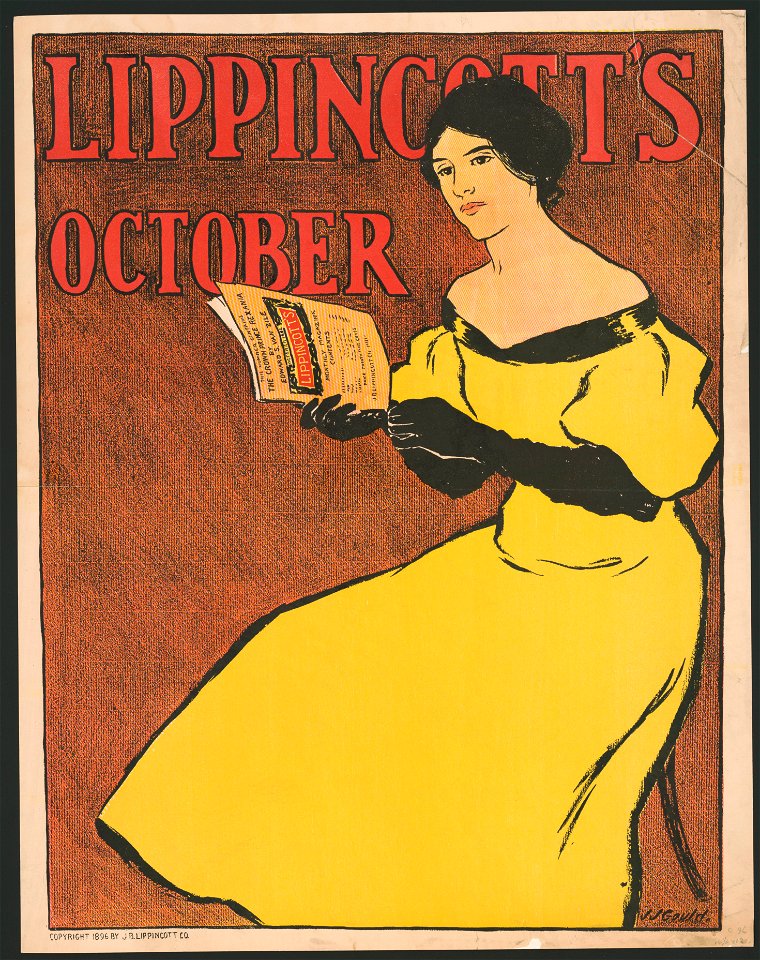 Lippincott's October - J.J. Gould. LCCN2014648985