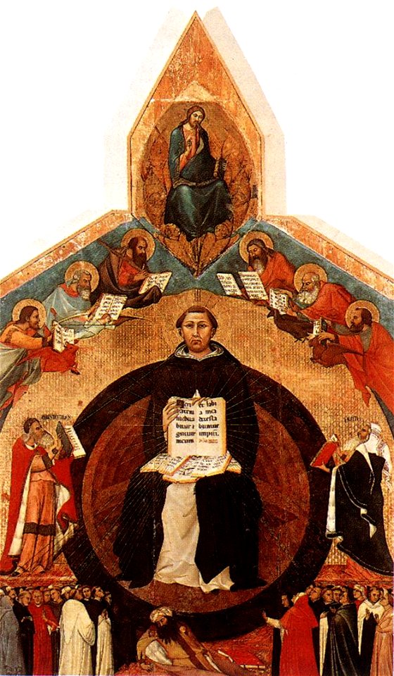 Lippo Memmi - Triumph of St Thomas Aquinas - WGA15020