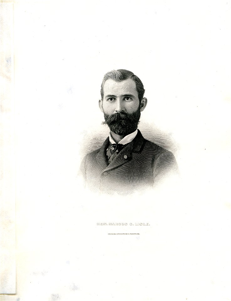 LISLE, Marcus C (BEP engraved portrait) Original