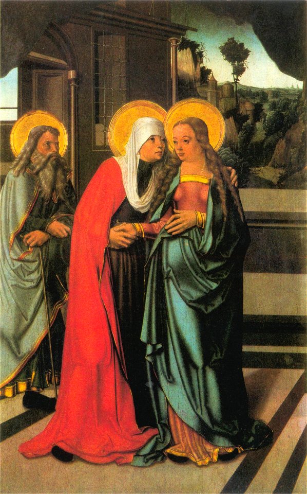 Litomerice Altarpiece-The Visitation