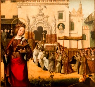 Lisboa-Museu Nacional de Arte Antiga-Retábulo de Santa Auta-20140917
