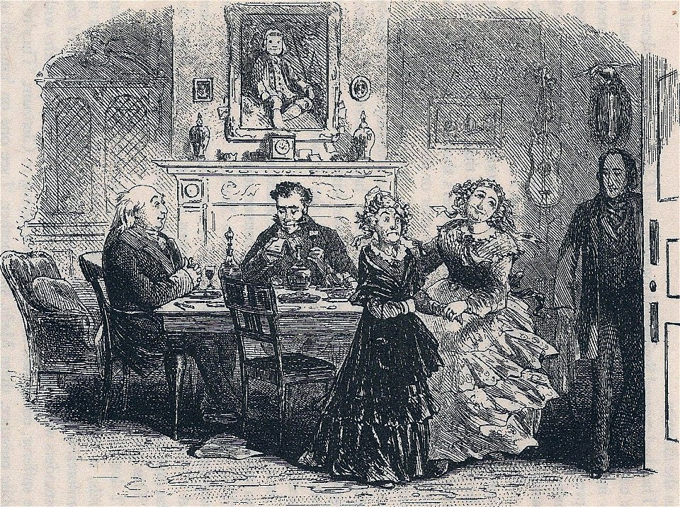 Little Dorrit, Mr F.'s Aunt is conducted into retirement