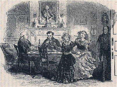 Little Dorrit, Mr F.'s Aunt is conducted into retirement