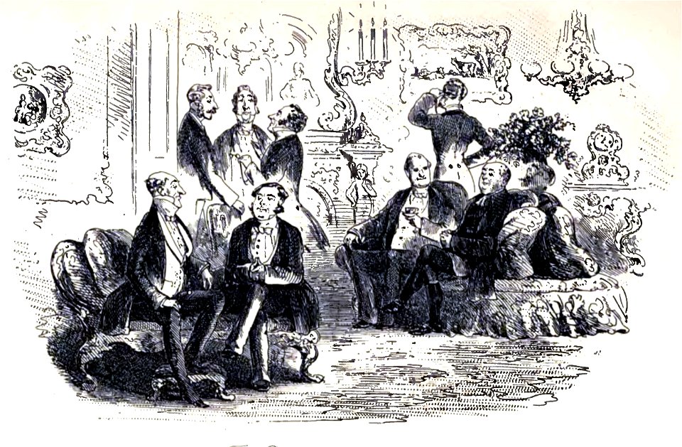 Little Dorrit, The Patriotic Conference, by Phiz