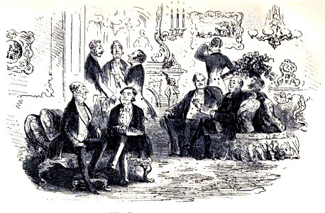 Little Dorrit, The Patriotic Conference, by Phiz