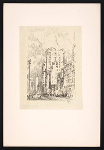 Lithographs of New York in 1904 drawn by Joseph Pennell. No. 11, Broadway above 23rd Street - J. Pennell. LCCN2012648928