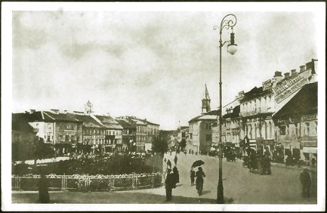 Lithuania 1915 Postcard Vilnius GrStr B004a