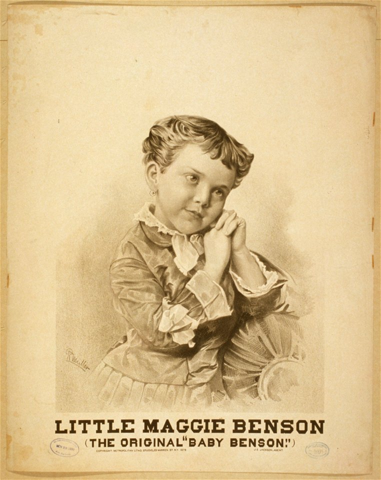 Little Maggie Benson the original Baby Benson. LCCN2014635757