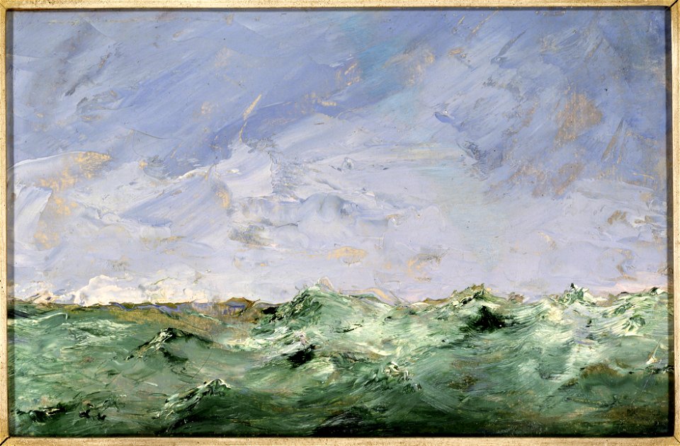 Little Water. Dalarö 1892 (August Strindberg) - Nationalmuseum - 23682