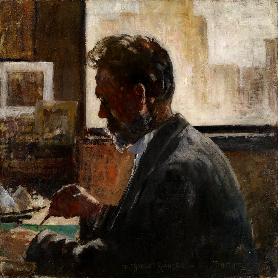 Philip Little - Portrait of Robert Koehler