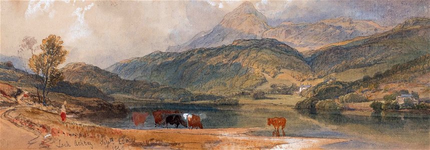 Loch Achray - William Leighton Leitch - ref Leitch-K07746