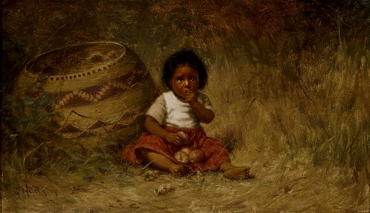 Little Girl (No. 400) by Grace Hudson, 1911