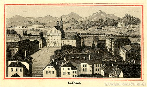Ljubljana z okolico 1870 (10)