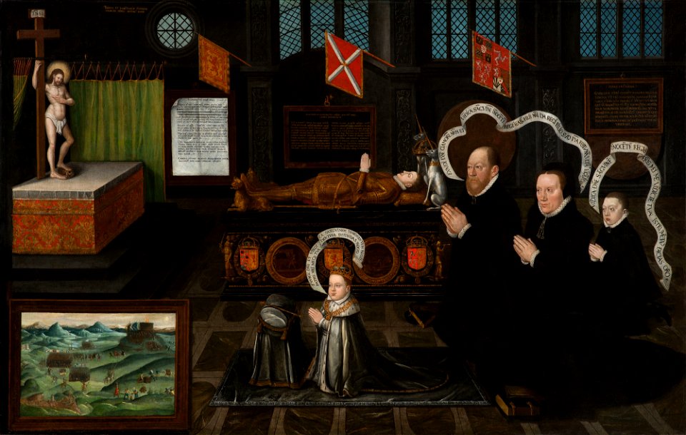 Livinus de Vogelaare (active c. 1551-1600) - The Memorial of Lord Darnley - RCIN 401230 - Royal Collection
