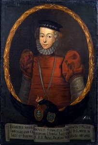 Lizavieta Sofja Radzivił (Astroskaja). Лізавета Соф’я Радзівіл (Астроская) (1733-37)