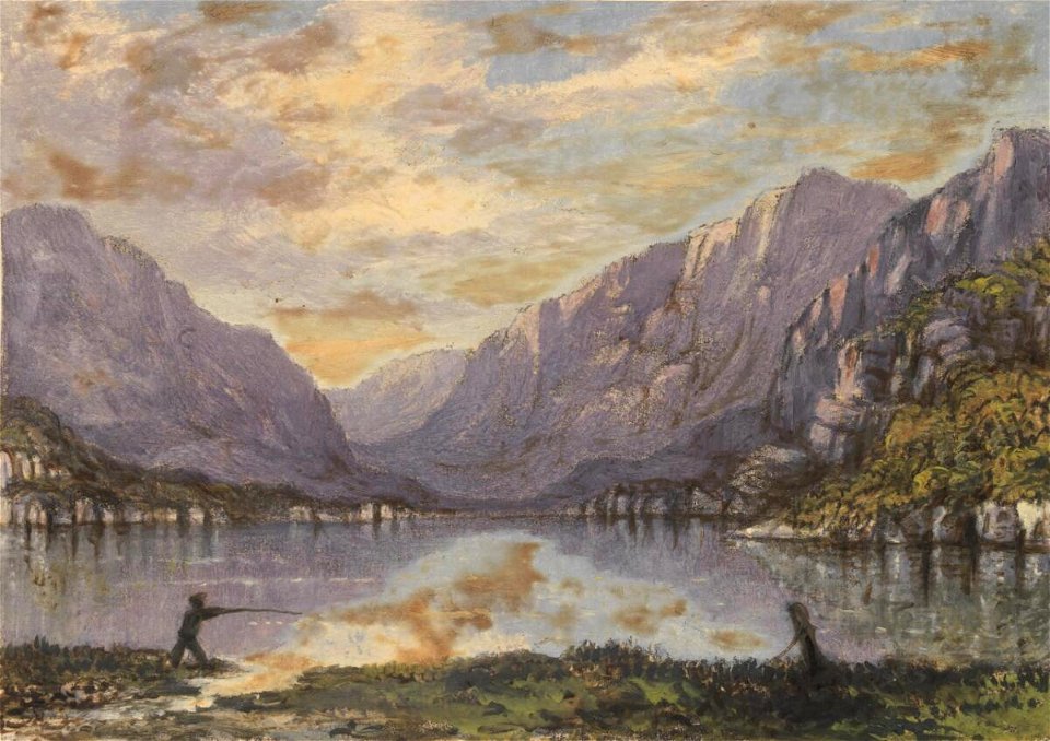 Llanberis lake and pass