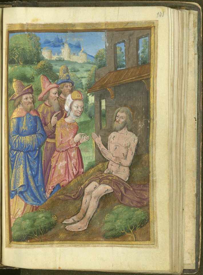 Livre d'heures à l'usage de Rome - BM Grenoble Ms1010 f141r (Job)