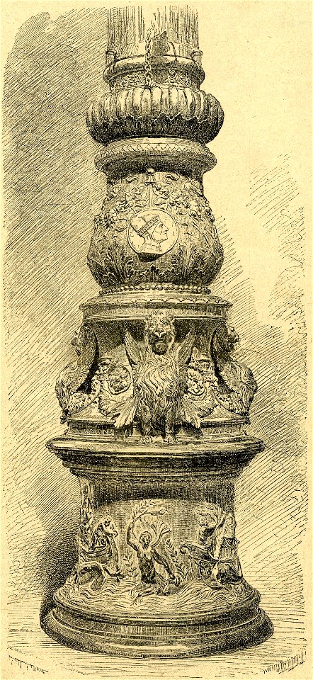Lo stendardo di Candia in piazza San Marco a Venezia