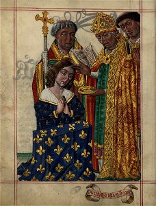 Livro do Armeiro-Mor, Arcebispo de Reims. Free illustration for personal and commercial use.