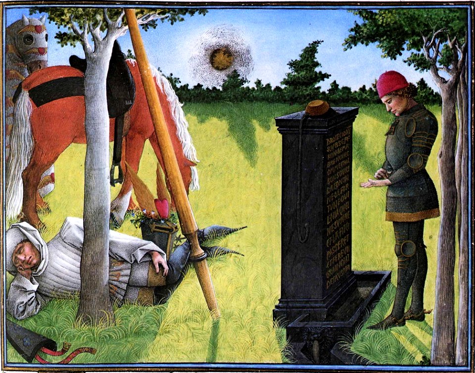 Livre du cœur d'amour épris - vindobo2597 - f15 - Miniature