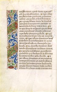 Livro de Horas, segundo o costume de Roma (séc. XV) - P 022 (Orações à Virgem Maria)