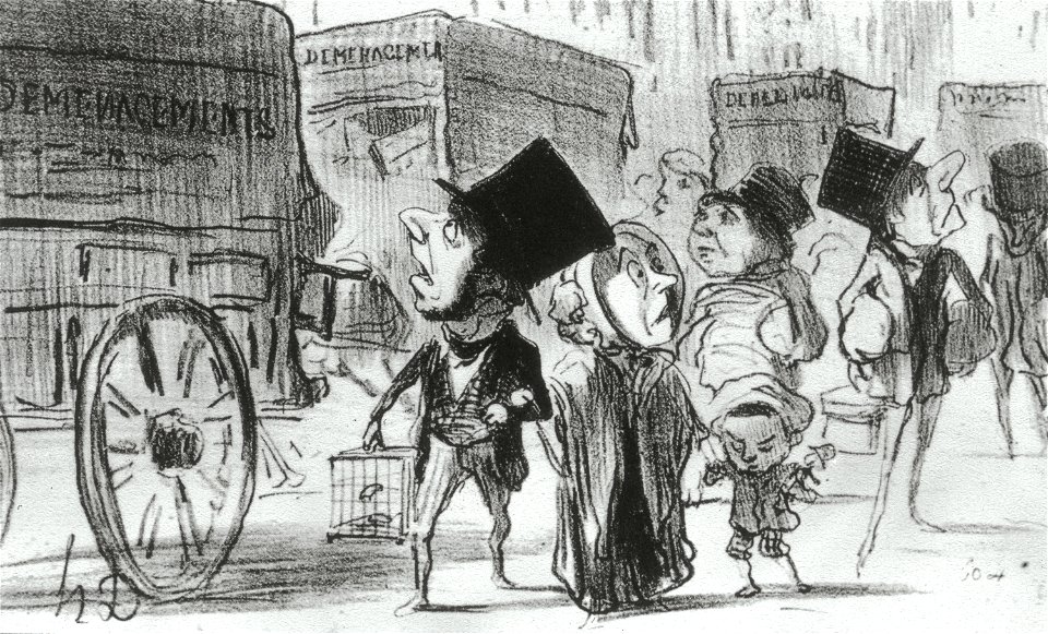 Locataires et Propriétaires - caricature