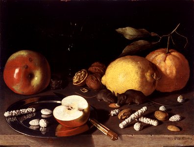 Lodewik Susi - Still Life with Mice - 50-1949 - Saint Louis Art Museum
