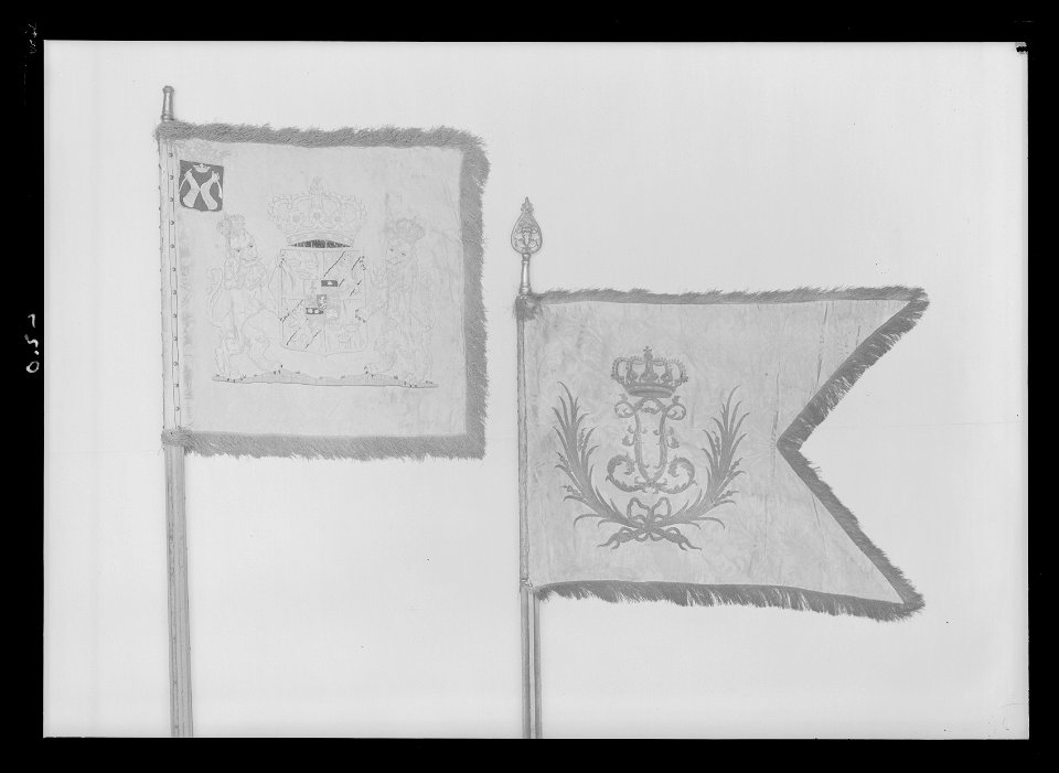 Livstandar vid Karelen och Viborgs läns kavalleri - Livrustkammaren - 35181