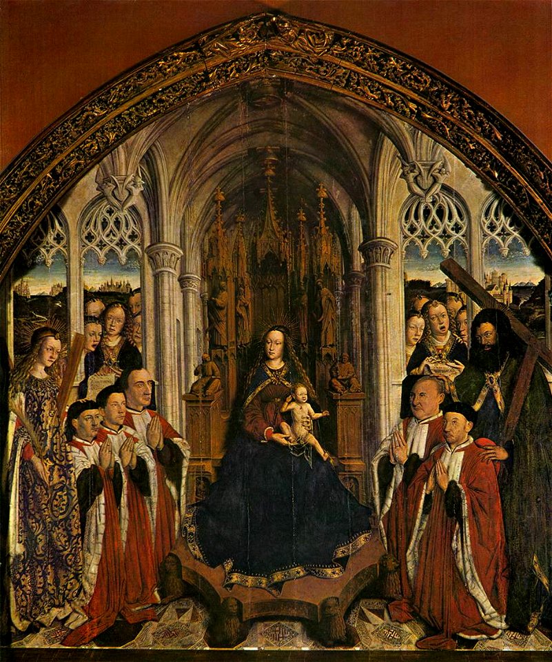 Lluis Dalmau - Altarpiece of the Councillors - WGA05897
