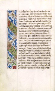Livro de Horas, segundo o costume de Roma (séc. XV) - P 024 (Orações à Virgem Maria)