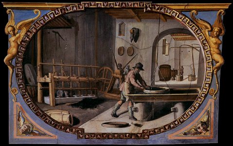 Lodovico Buti - Preparation of Gunpowder - WGA03714