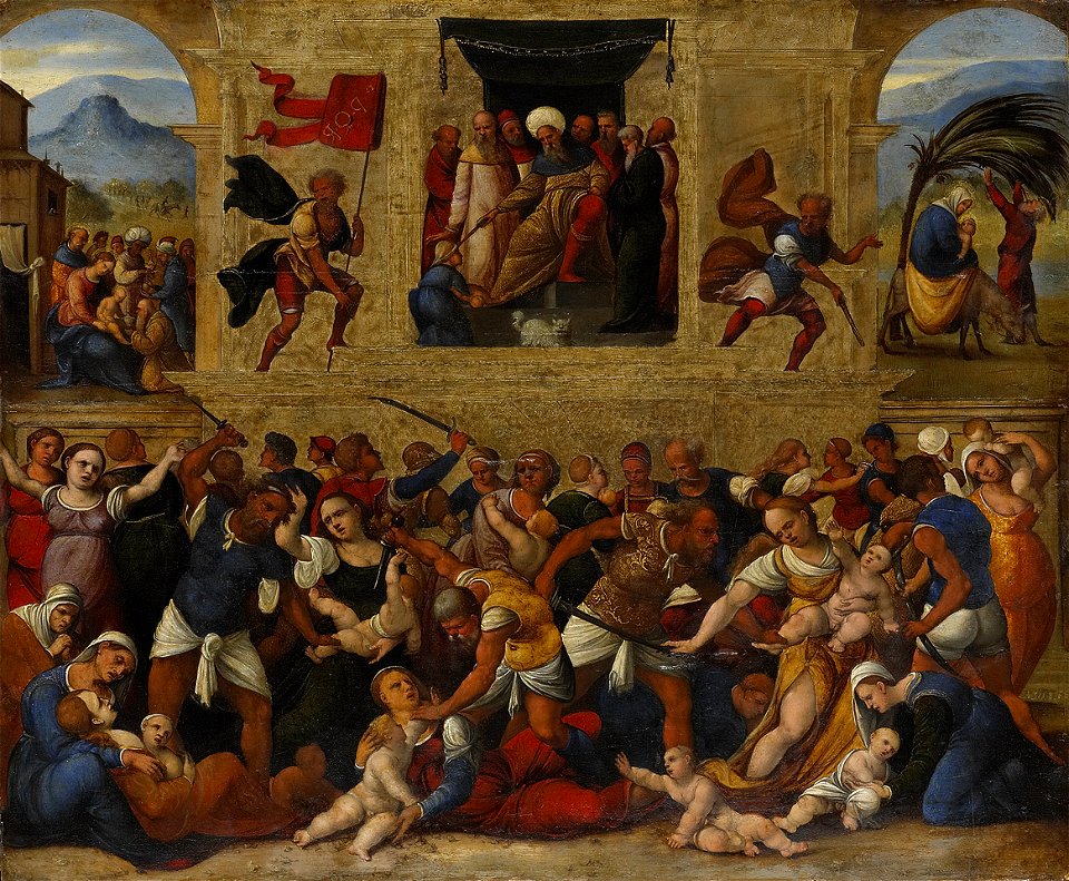 Lodovico Mazzolino - Massacre of the Innocents - 323 - Rijksmuseum