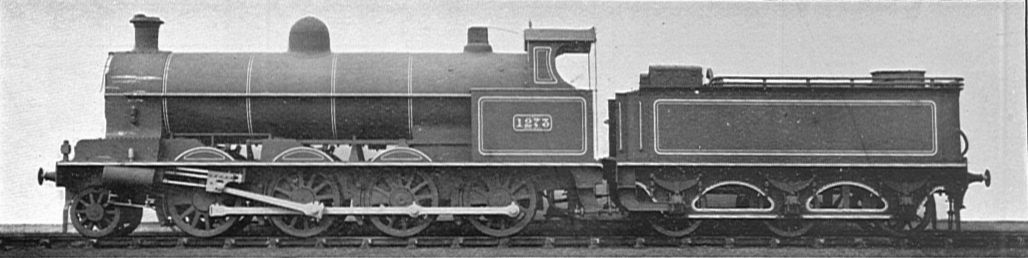 LNWR Class F 2-8-0 locomotive, 1273 (Howden, Boys' Book of Locomotives, 1907)