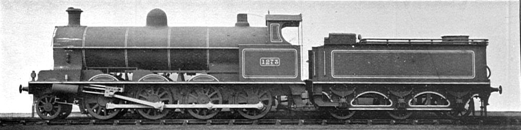 LNWR Class F 2-8-0 locomotive, 1273 (Howden, Boys' Book of Locomotives, 1907)