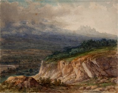 Lluís Rigalt - Landscape - Google Art Project