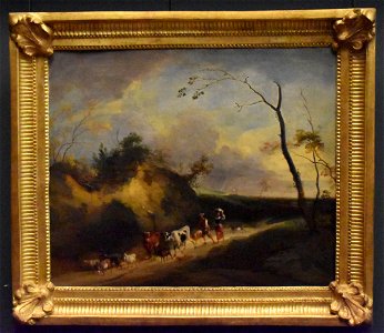 Lodewijk de Vadder - Paysage avec figures et animaux 01