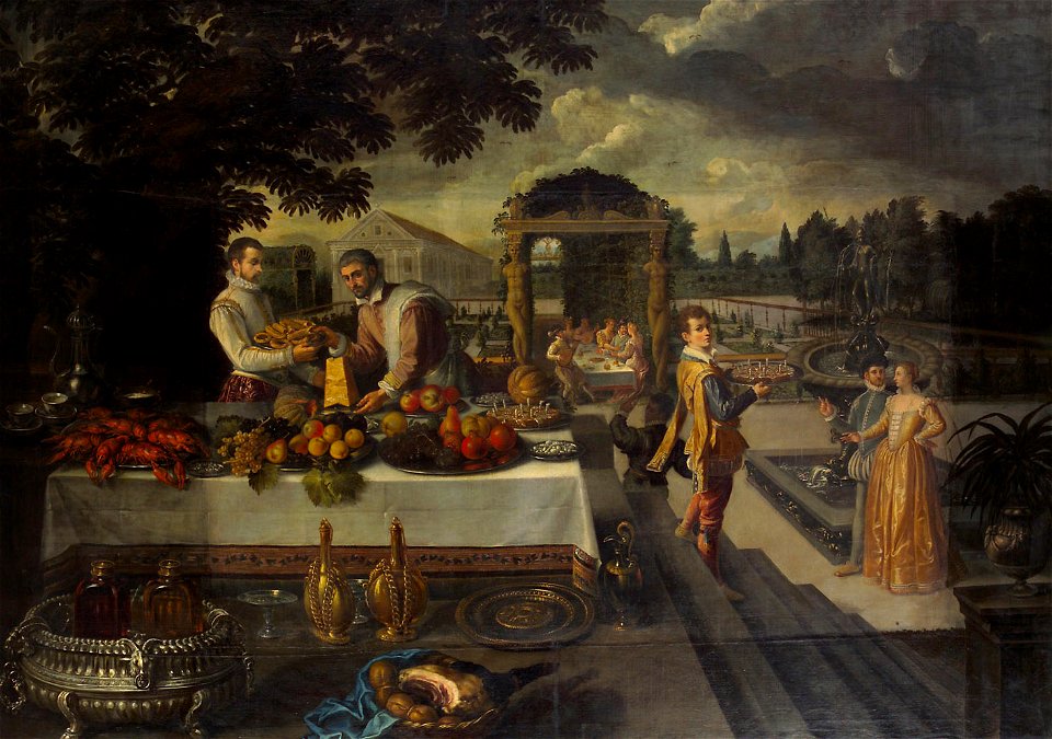 Lodewijk Toeput - Banquet in the Park