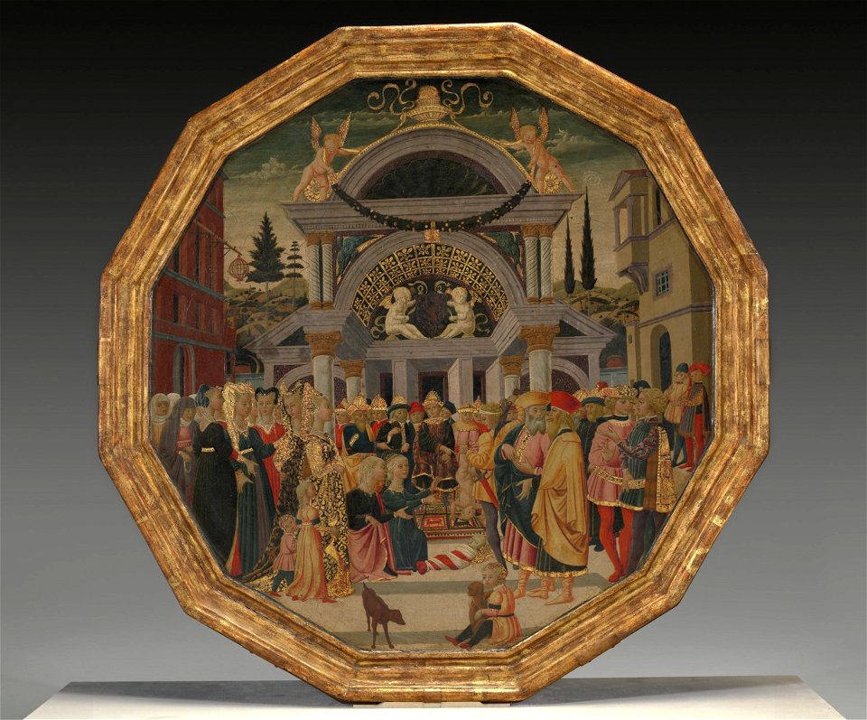 Lo Scheggia - The Judgment of Solomon (recto), ca. 1468, 46.18.1