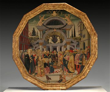 Lo Scheggia - The Judgment of Solomon (recto), ca. 1468, 46.18.1