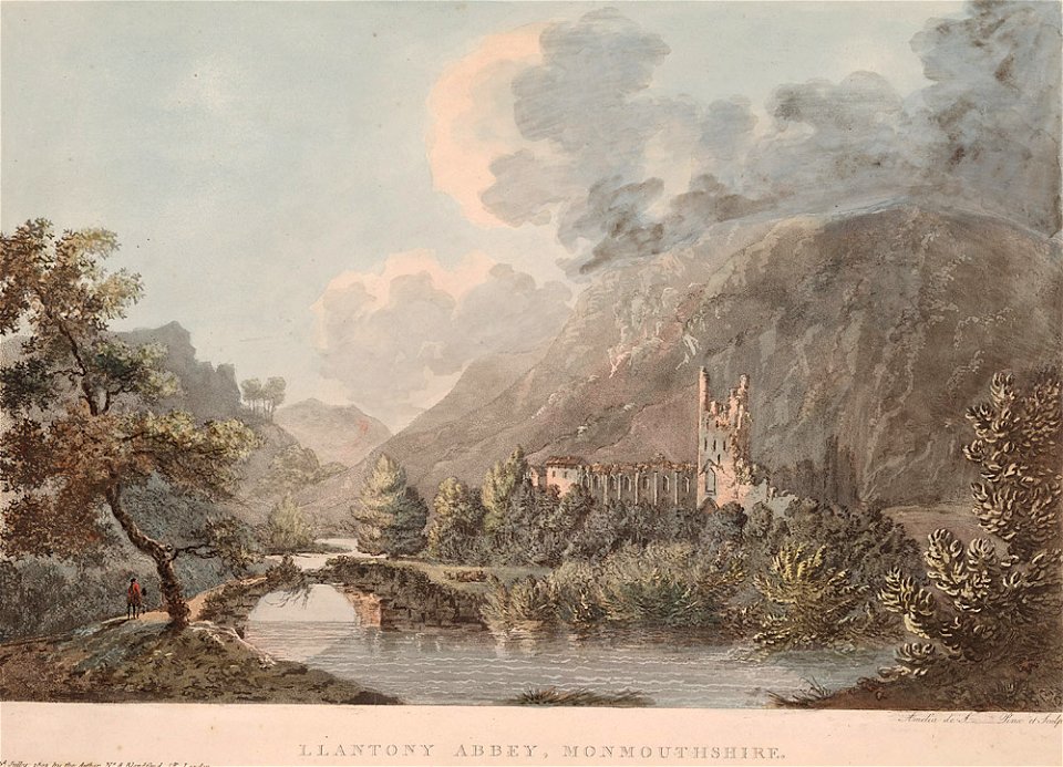 Llantony Abbey, Monmouthshire
