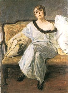 Lola Leder by Max Liebermann 1922