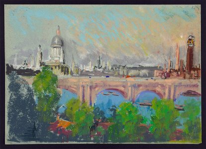 London over Waterloo Bridge LCCN2007666776