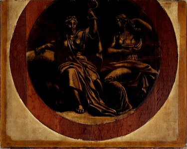 Loir, Nicolas (atelier de) - La Prudence et la Tempérance - 1990.9 - Musée Cognacq-Jay