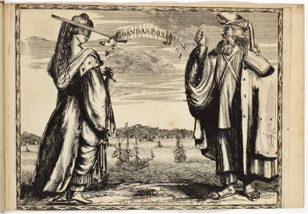 Loanda. S. Paulo -Luanda- - Costumes des quatre parties du monde, gravés dans la manière de Luycken (1670)