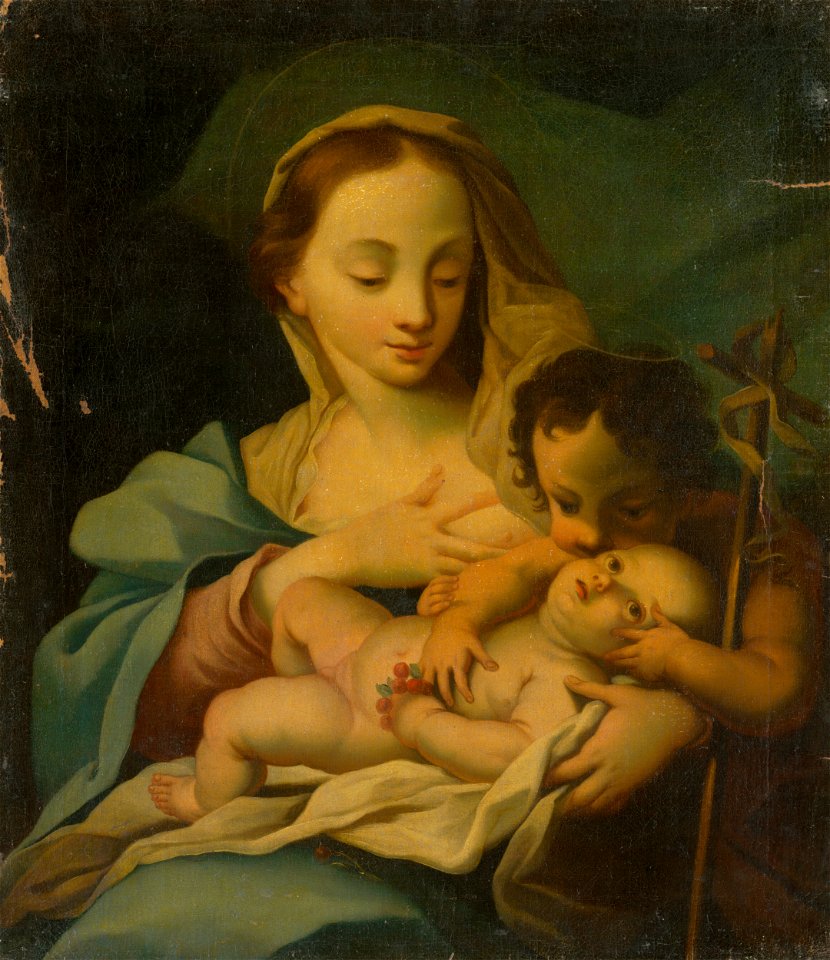 Lombardský maliar z polovice 16. storočia - Madonna and Child - O 344 - Slovak National Gallery
